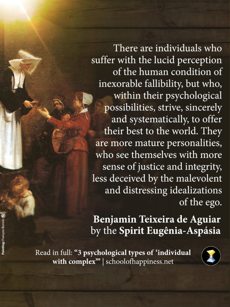 3 psychological types of individual with complex