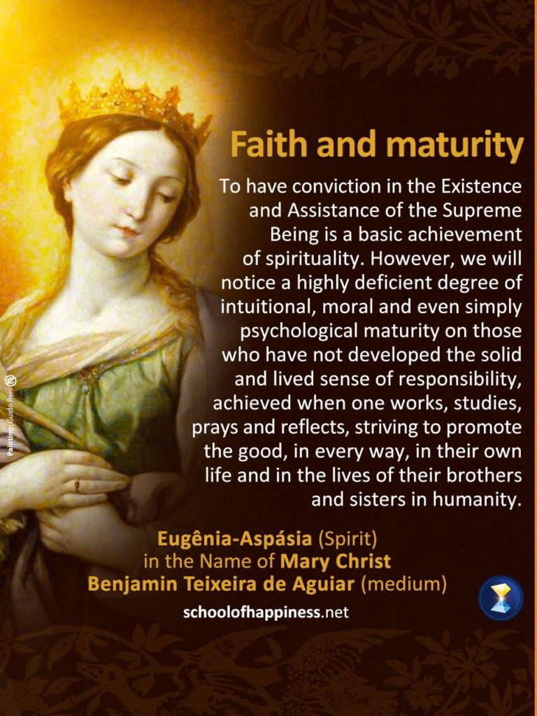 Faith and Maturity