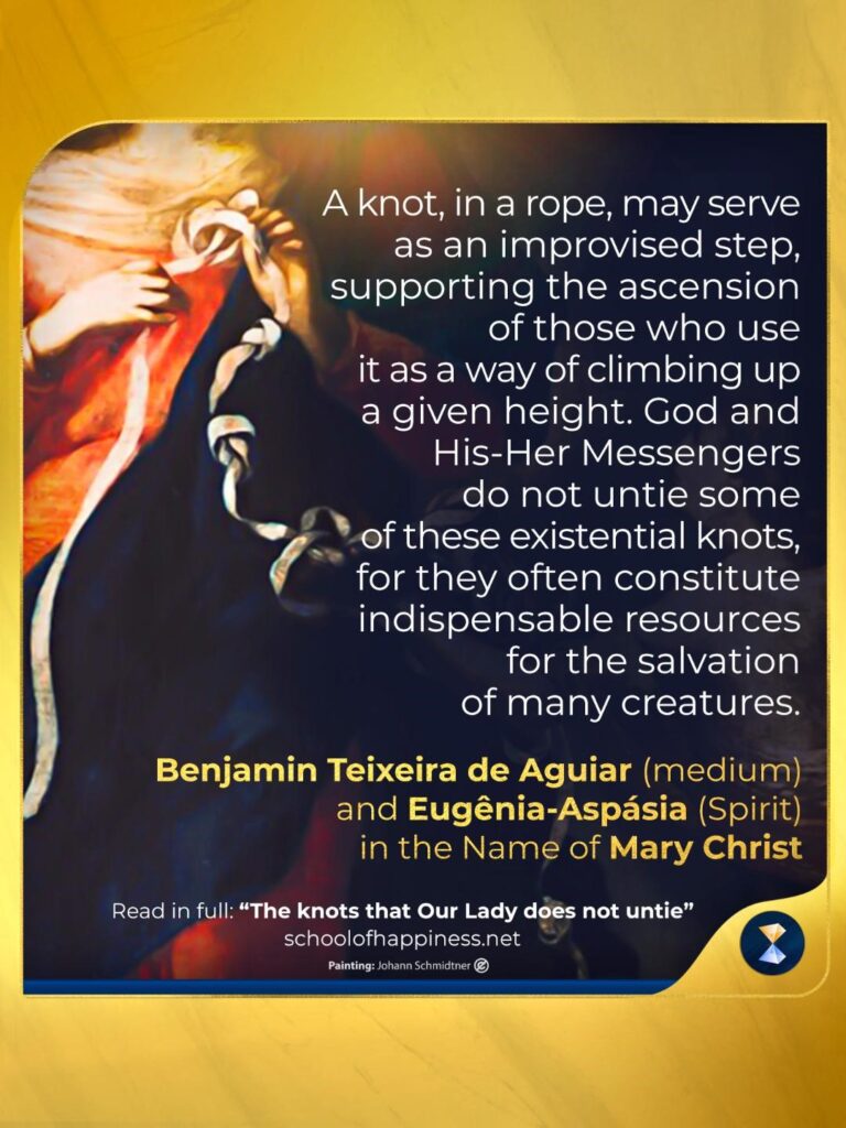 The knots that Our Lady does not untie