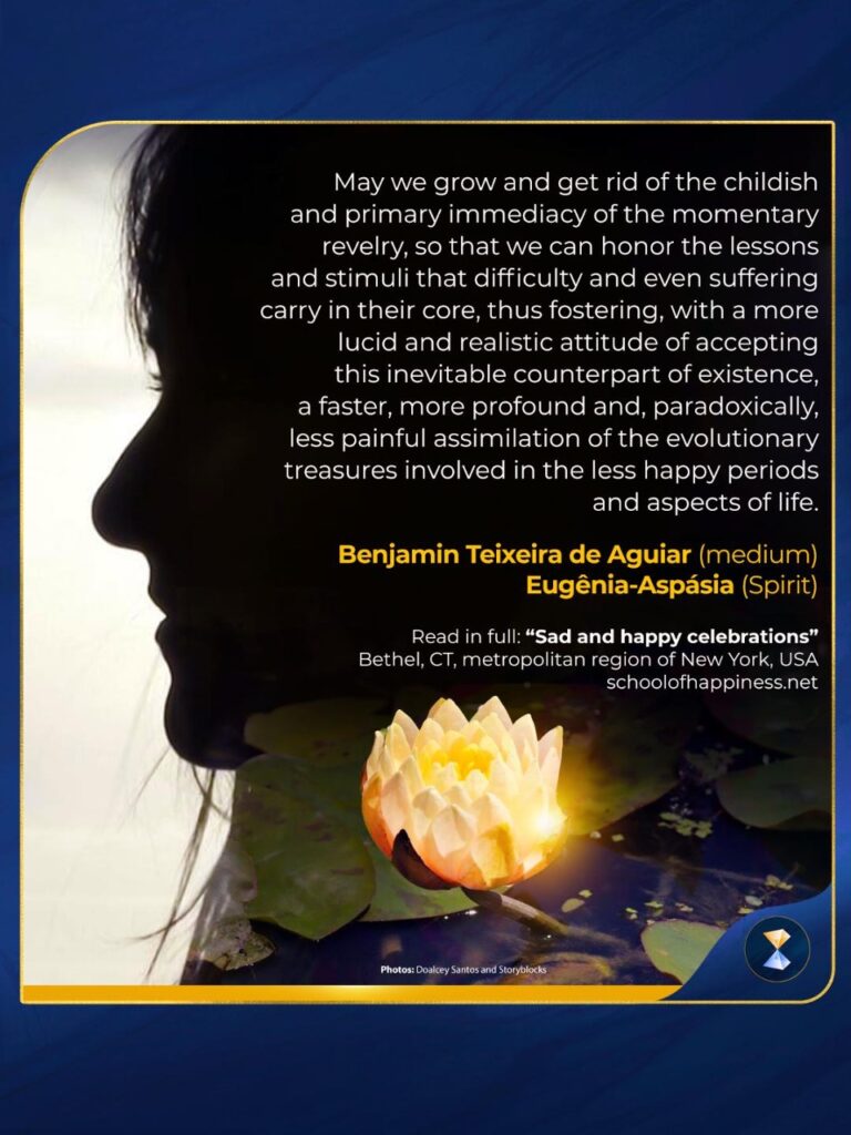 Sad and happy celebrations