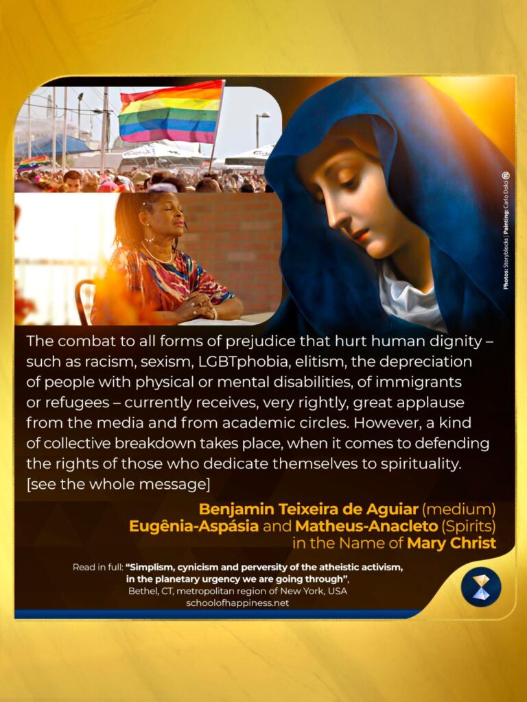 Simplism, cynicism and perversity of the atheistic activism, in the planetary urgency we are going through